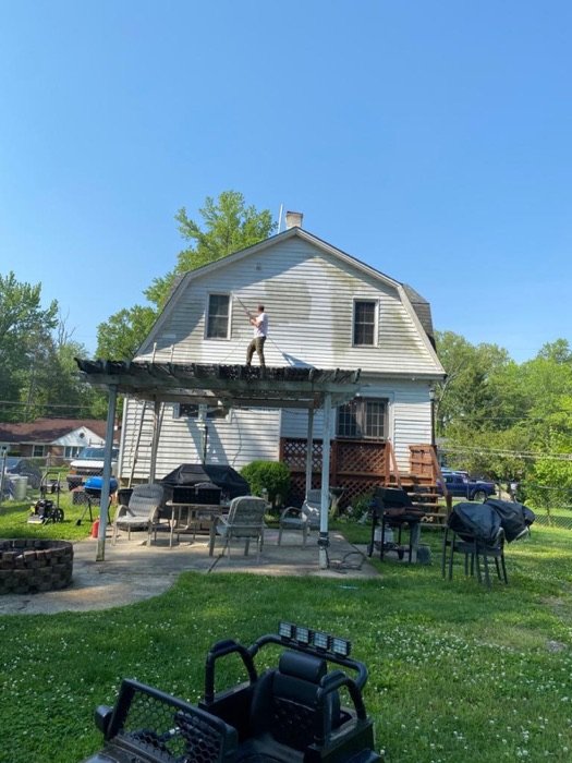 Exterior painting project by TY Painting in Burlington County, NJ