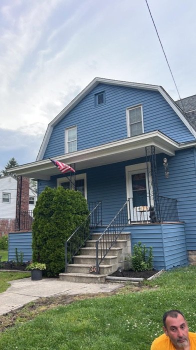 Exterior painting project by TY Painting in Burlington County, NJ