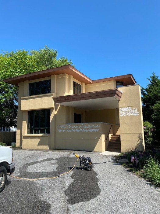 Exterior painting project by TY Painting in Burlington County, NJ