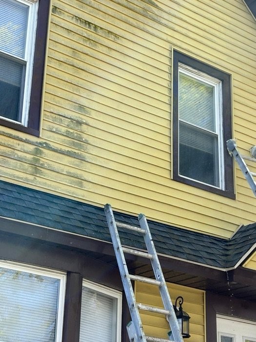 Exterior painting project by TY Painting in Burlington County, NJ