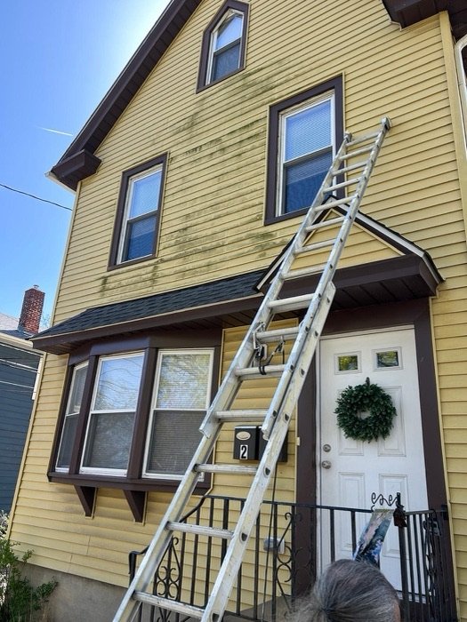 Exterior painting project by TY Painting in Burlington County, NJ
