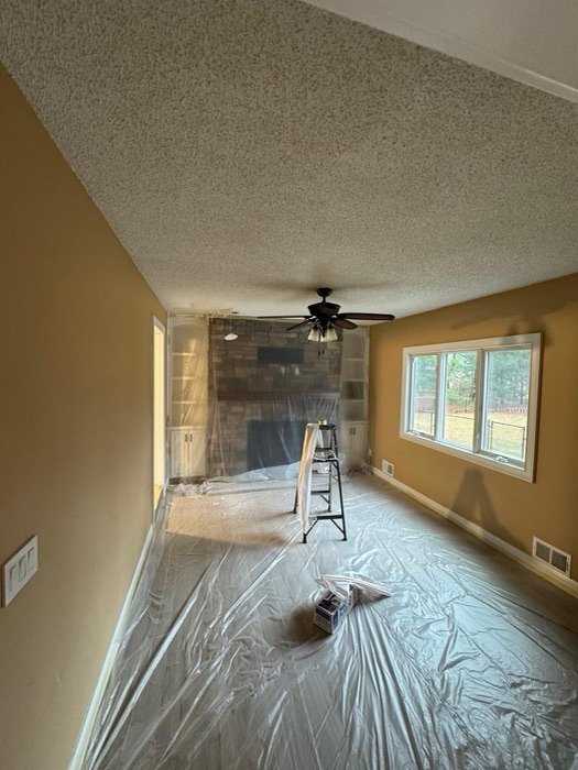 Interior painting project by TY Painting in Burlington County, NJ