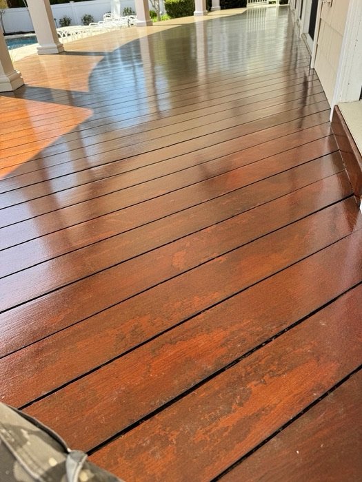 Decks & Patios painting project by TY Painting in Burlington County, NJ