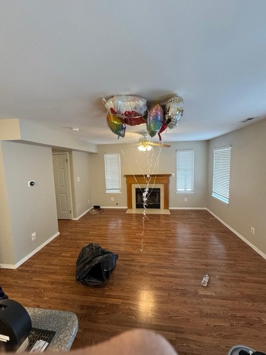 Interior painting project by TY Painting in Burlington County, NJ