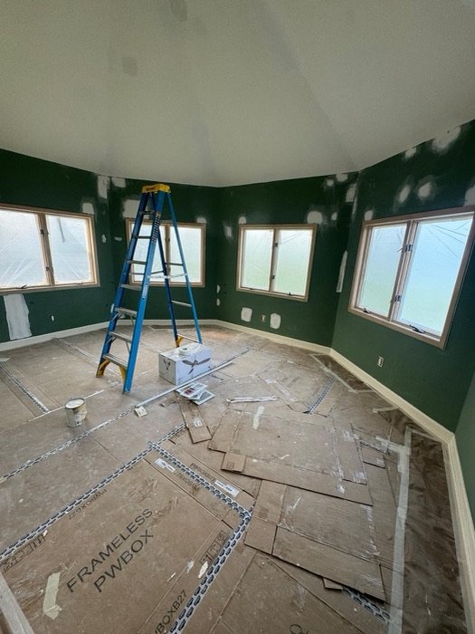 Interior painting project by TY Painting in Burlington County, NJ