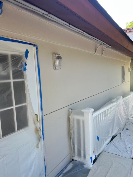 Exterior painting project by TY Painting in Burlington County, NJ