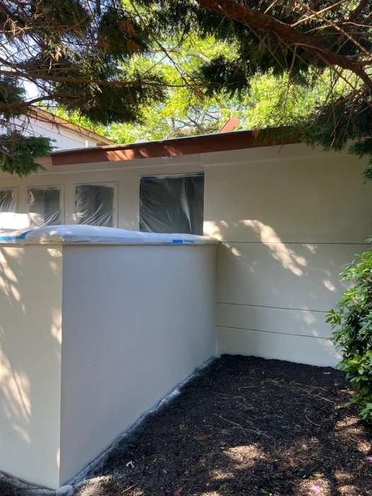 Exterior painting project by TY Painting in Burlington County, NJ