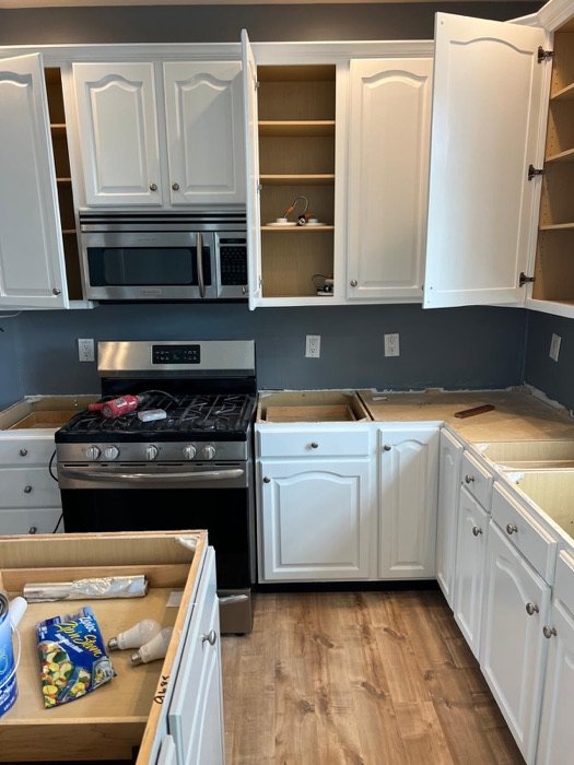 Kitchens & Cabinets painting project by TY Painting in Burlington County, NJ