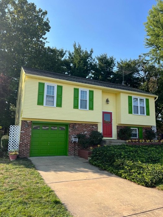 Exterior painting project by TY Painting in Burlington County, NJ