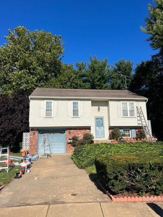 Exterior painting project by TY Painting in Burlington County, NJ