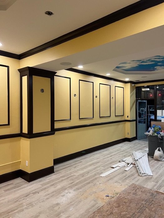 Commercial painting project by TY Painting in Burlington County, NJ