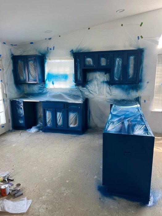 Kitchens & Cabinets painting project by TY Painting in Burlington County, NJ