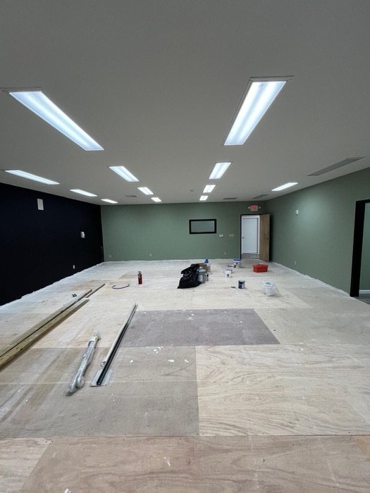 Commercial painting project by TY Painting in Burlington County, NJ