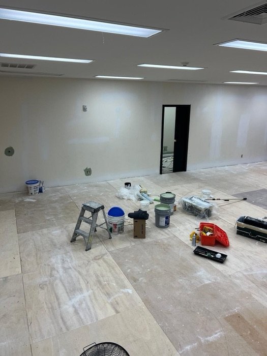 Commercial painting project by TY Painting in Burlington County, NJ