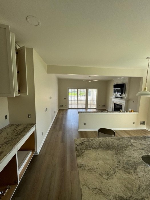 Interior painting project by TY Painting in Burlington County, NJ