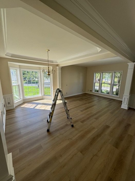 Interior painting project by TY Painting in Burlington County, NJ